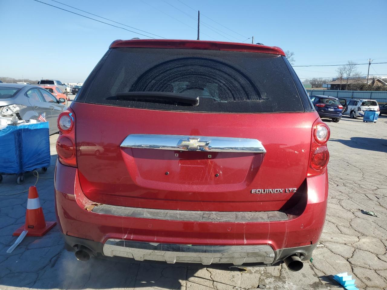 2015 Chevrolet Equinox VIN 2GNFLDE34F6436997 Copart auction photo, undercarriage / minor dent/scratches damage thumbnail 6