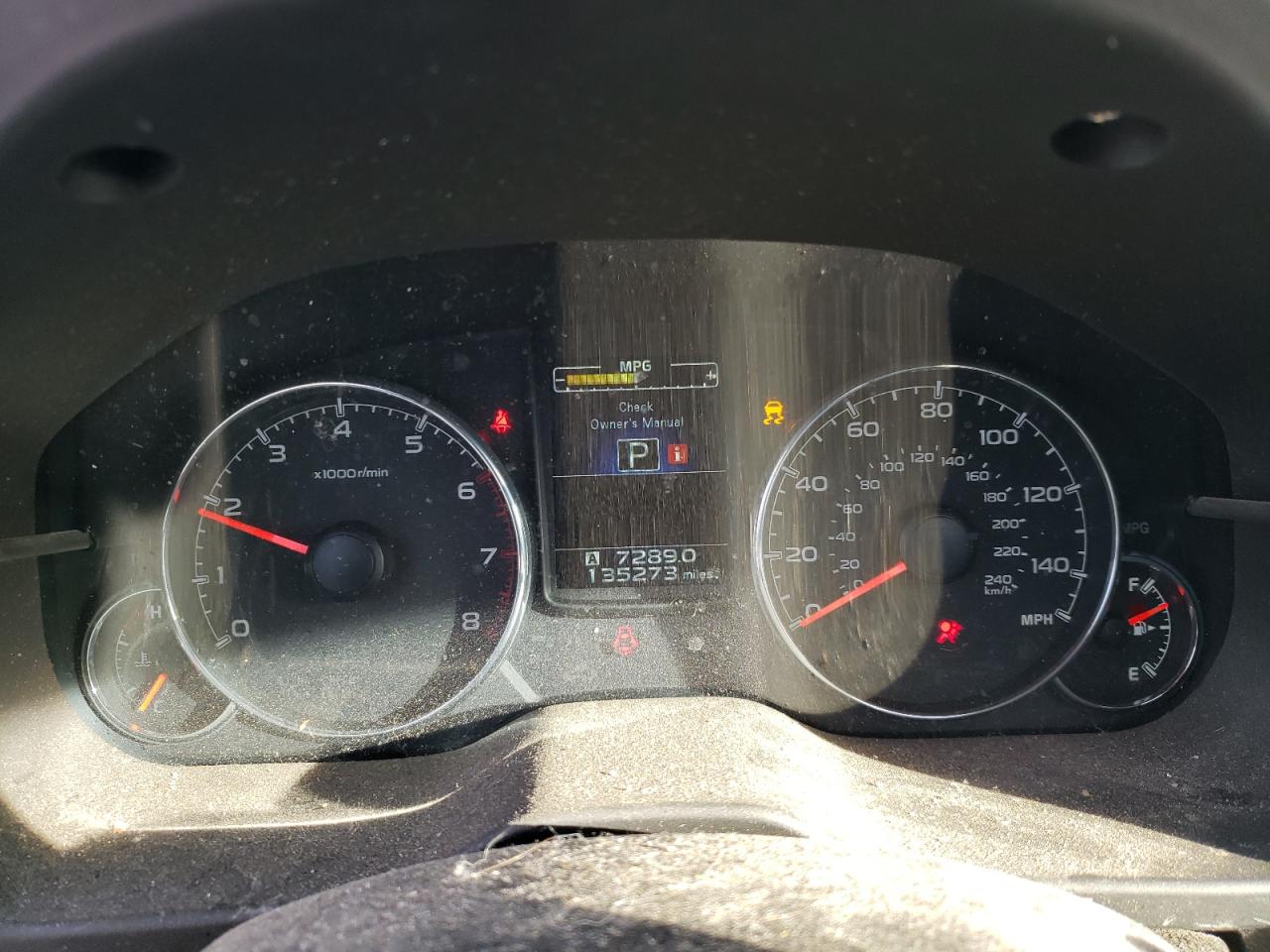 2014 Subaru Outback VIN 4S4BRBLC5E3240646 Copart auction photo, side damage thumbnail 9