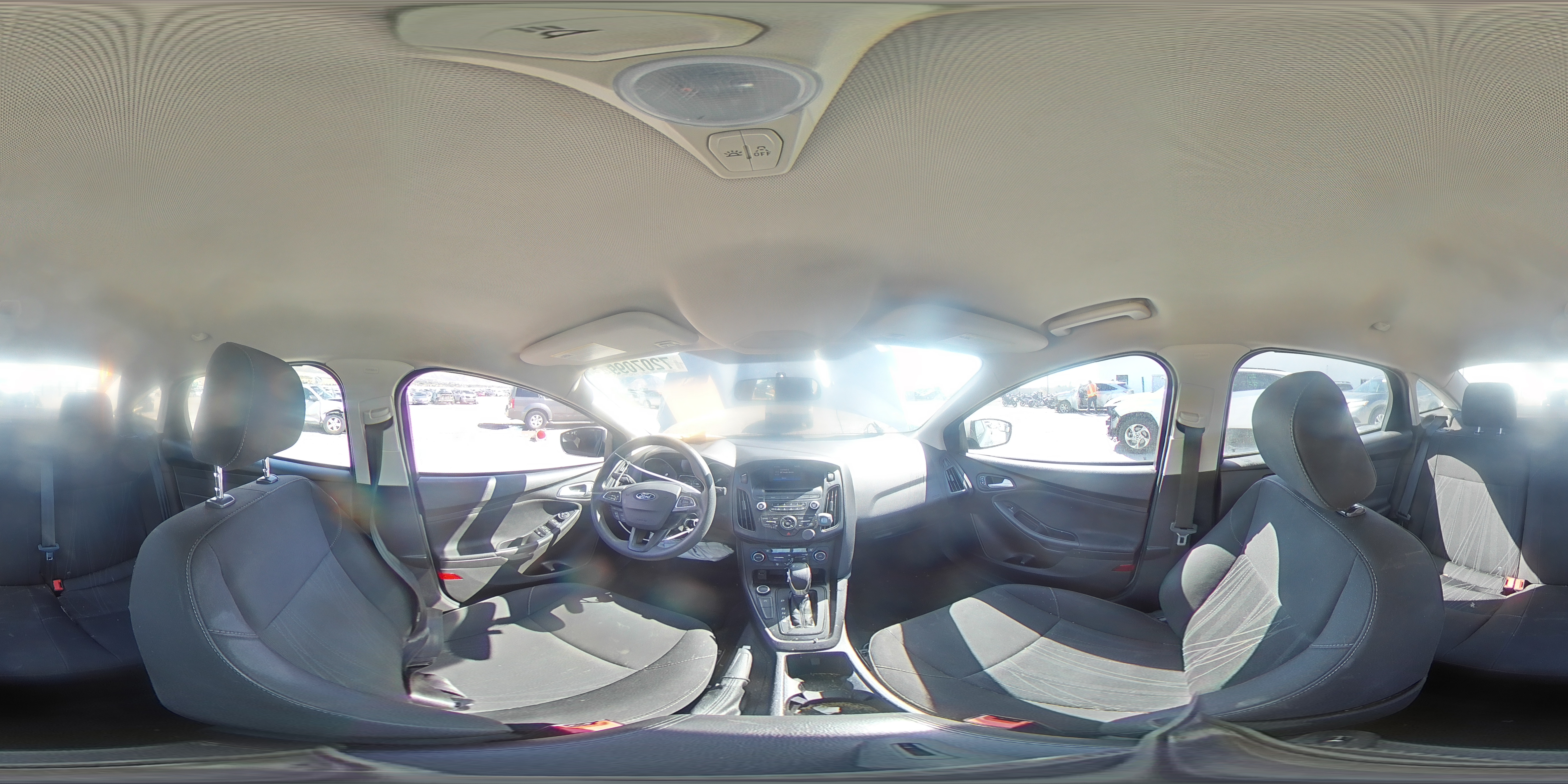 2017 Ford Focus VIN 1FADP3FE5HL306743 Copart auction photo, front end damage thumbnail 12
