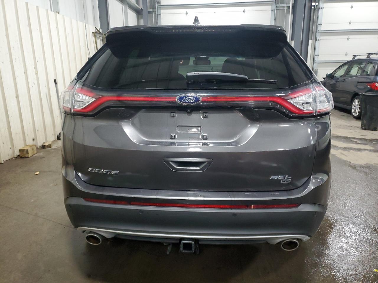 2018 Ford Edge VIN 2FMPK4J86JBB59184 Copart auction photo, front end / side damage thumbnail 6
