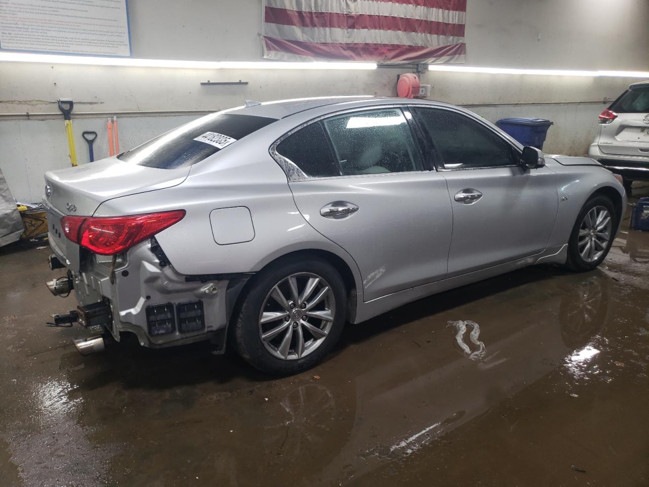2017 Infiniti Q50 VIN JN1EV7AR9HM836068 Copart auction photo, all over damage thumbnail 3
