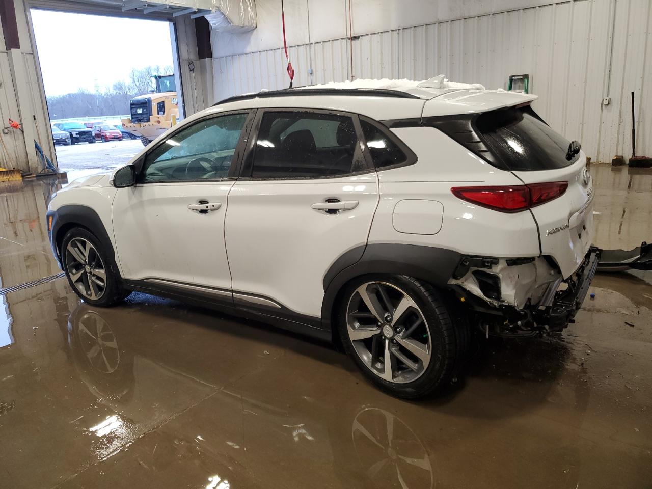 2021 Hyundai Kona VIN KM8K3CA54MU599751 Copart auction photo, rear end damage thumbnail 2