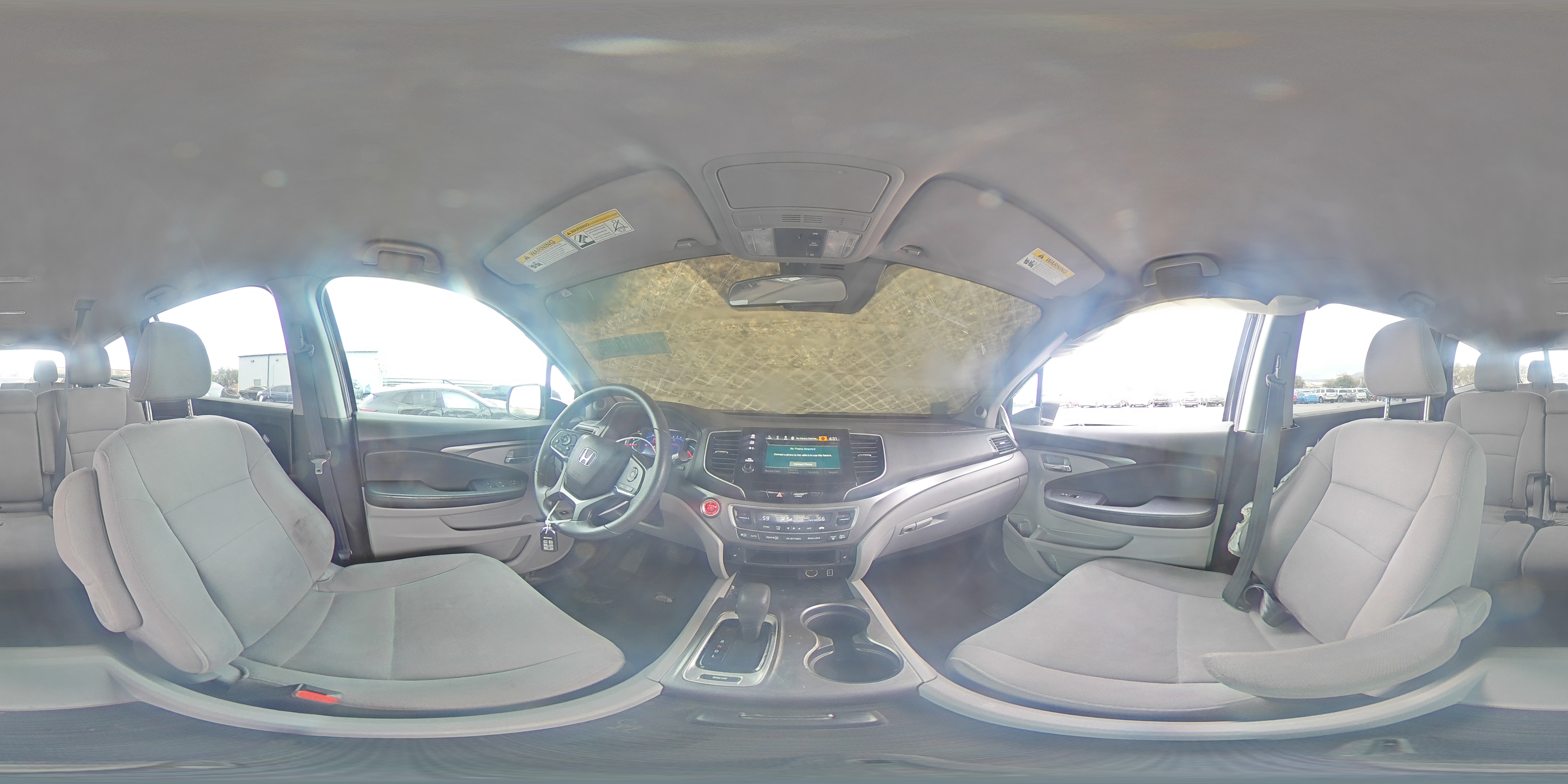 2019 Honda Pilot VIN 5FNYF5H3XKB041169 Copart auction photo, side damage thumbnail 13