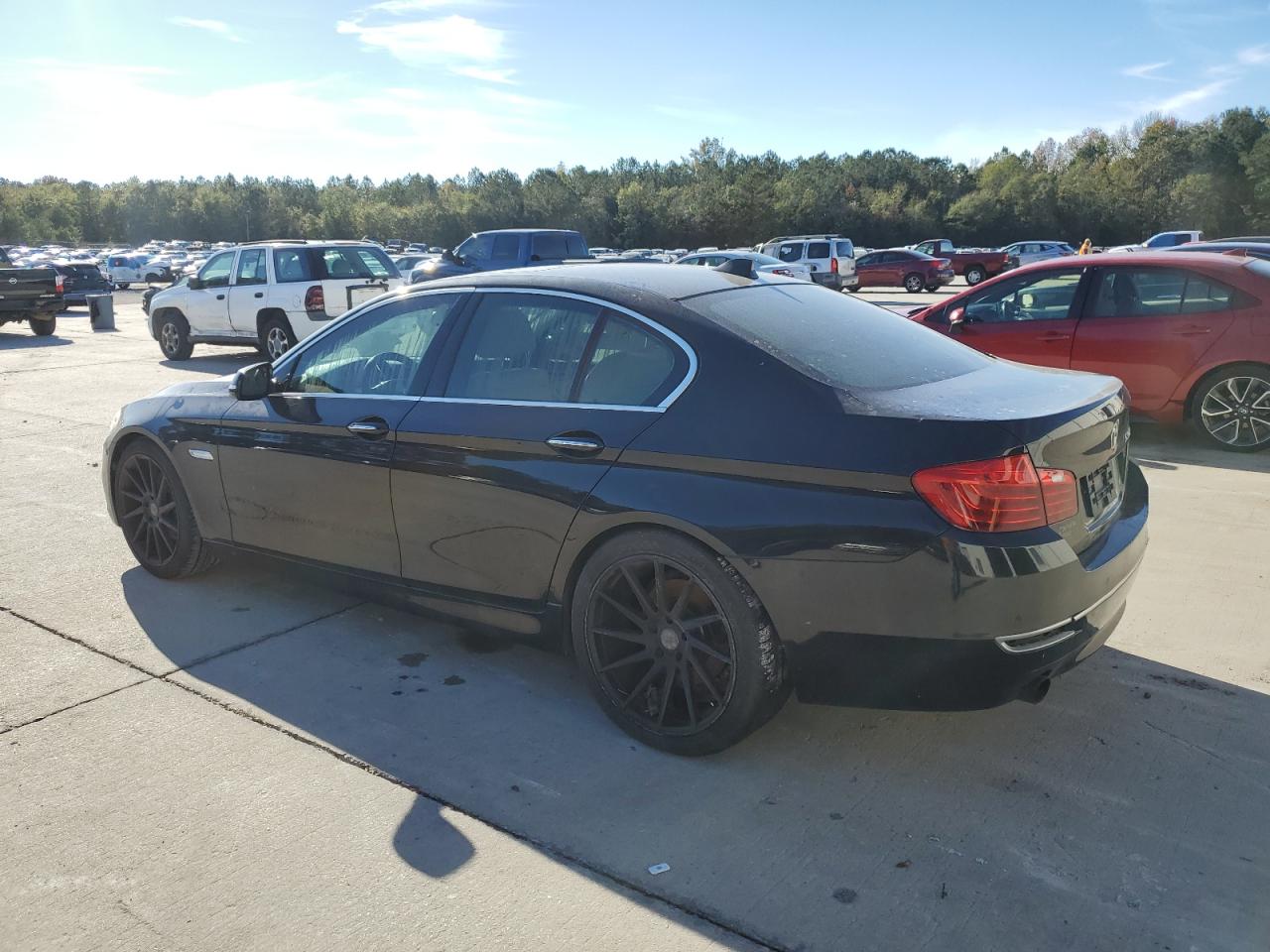 2014 BMW 5er VIN WBA5B1C57ED479284 Copart auction photo, water/flood damage thumbnail 2