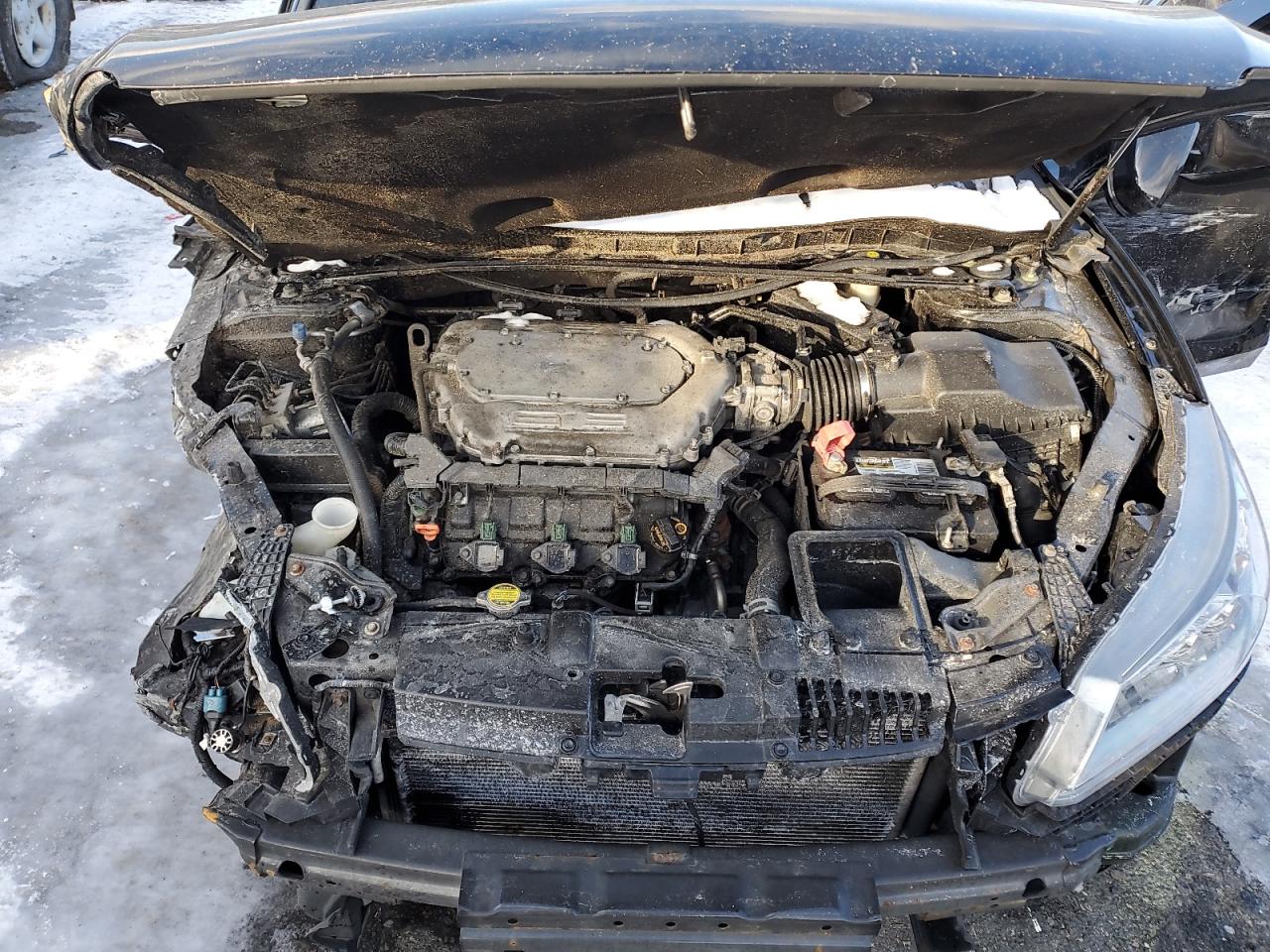 2014 Honda Accord VIN 1HGCR3F90EA029382 Copart auction photo, all over damage thumbnail 11