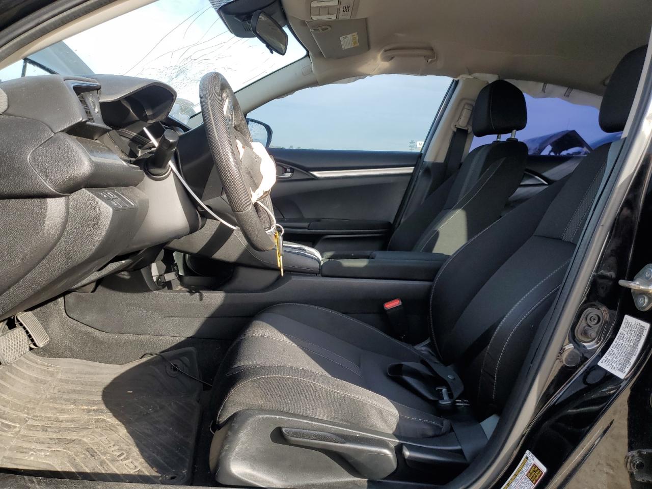 2019 Honda Civic VIN 19XFC2F64KE017189 Copart auction photo, front end damage thumbnail 7
