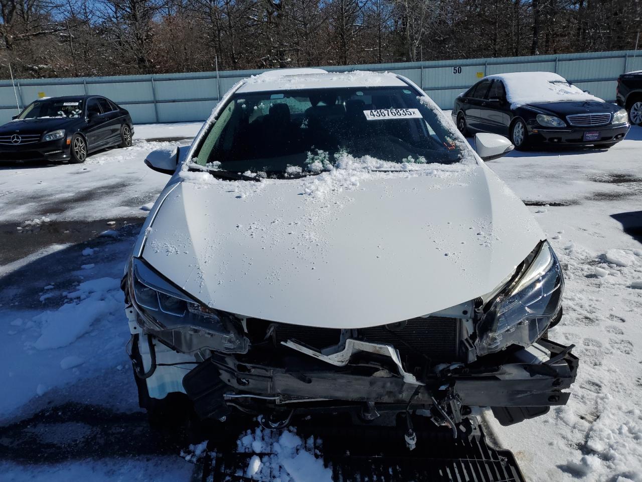 2017 Toyota Corolla VIN 2T1BURHEXHC814370 Copart auction photo, front end damage thumbnail 5