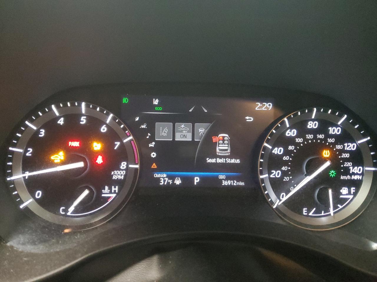 2021 Toyota Highlander VIN 5TDFZRBH6MS071911 Copart auction photo, front end / all over damage thumbnail 9