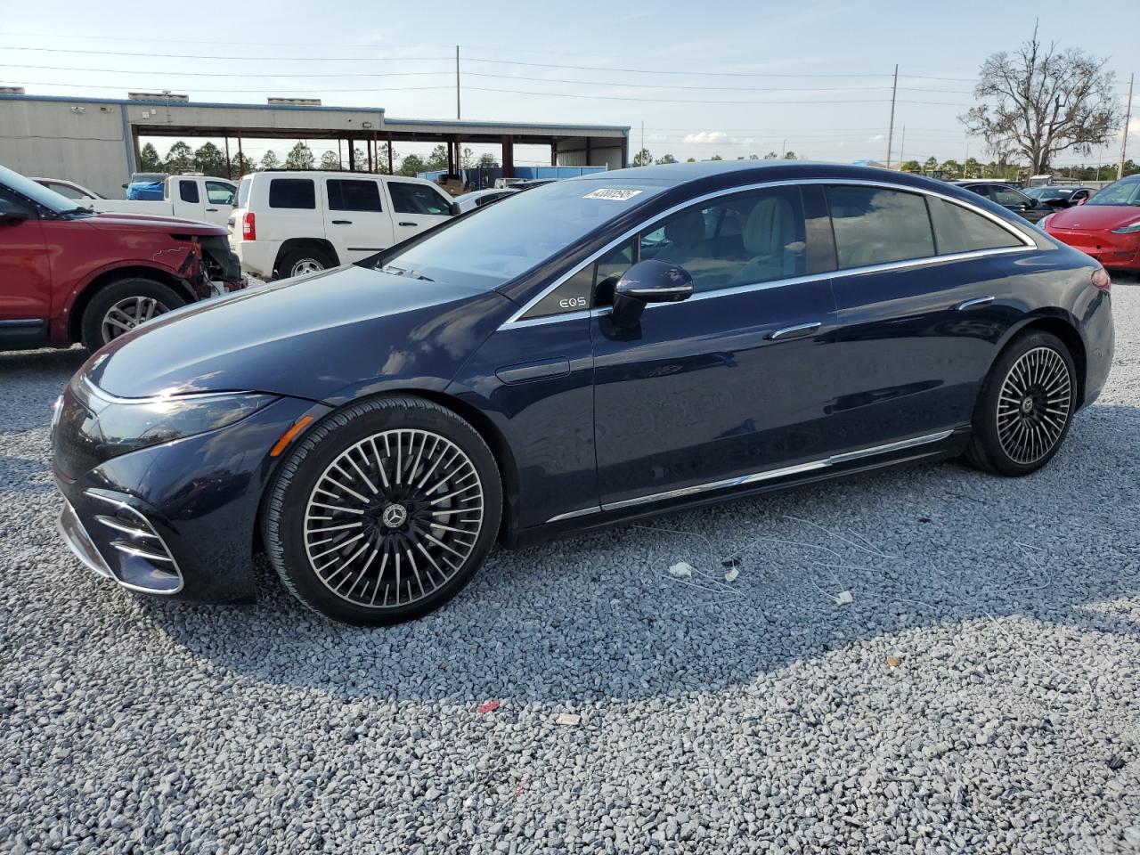 2022 Mercedes-Benz EQS VIN W1KCG2DB5NA015097 - Copart auction photo