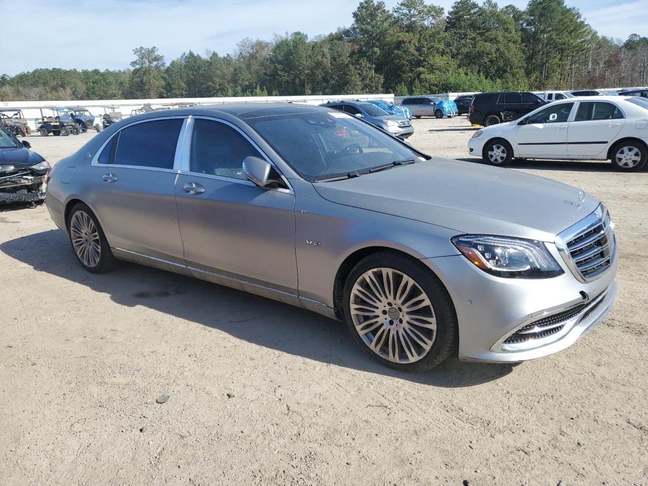 2018 Mercedes-Benz Maybach S-klasse VIN WDDUX8AB2JA377071 Copart auction photo, water/flood damage thumbnail 4