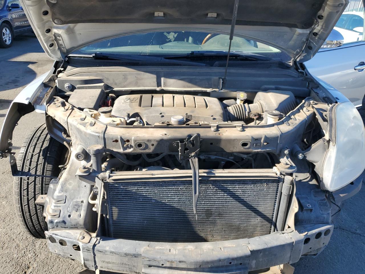 2011 Buick Enclave VIN 5GAKVBED1BJ389697 Copart auction photo, all over damage thumbnail 12