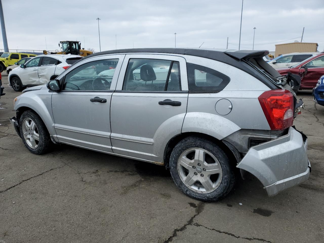 2007 Dodge Caliber VIN 1B3HB48BX7D128163 Copart auction photo, front end / rear end damage thumbnail 2