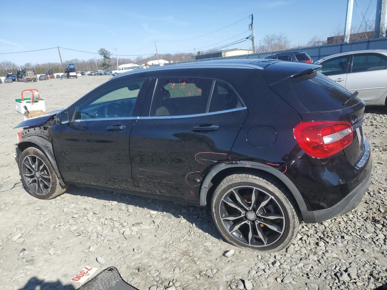 2016 Mercedes-Benz GLA-klasse VIN WDCTG4EB8GJ227512 Copart auction photo, front end damage thumbnail 2
