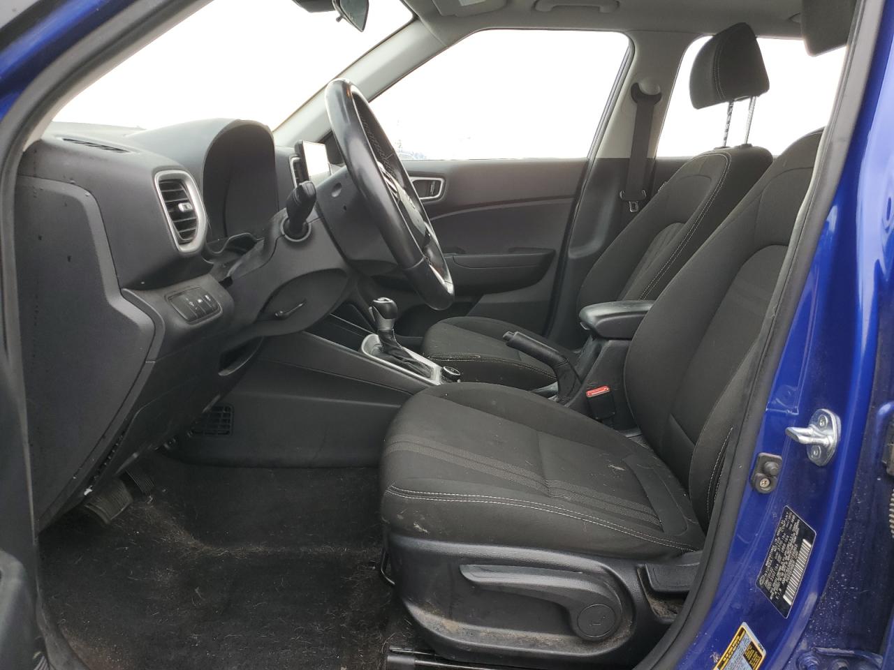 2022 Hyundai Venue VIN KMHRC8A38NU166865 Copart auction photo, mechanical / rear end damage thumbnail 7
