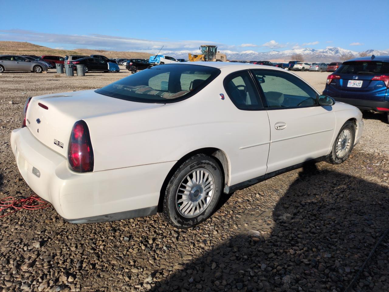 2001 Chevrolet Monte Carlo VIN 2G1WW12E719145592 Copart auction photo, side / front end damage thumbnail 3
