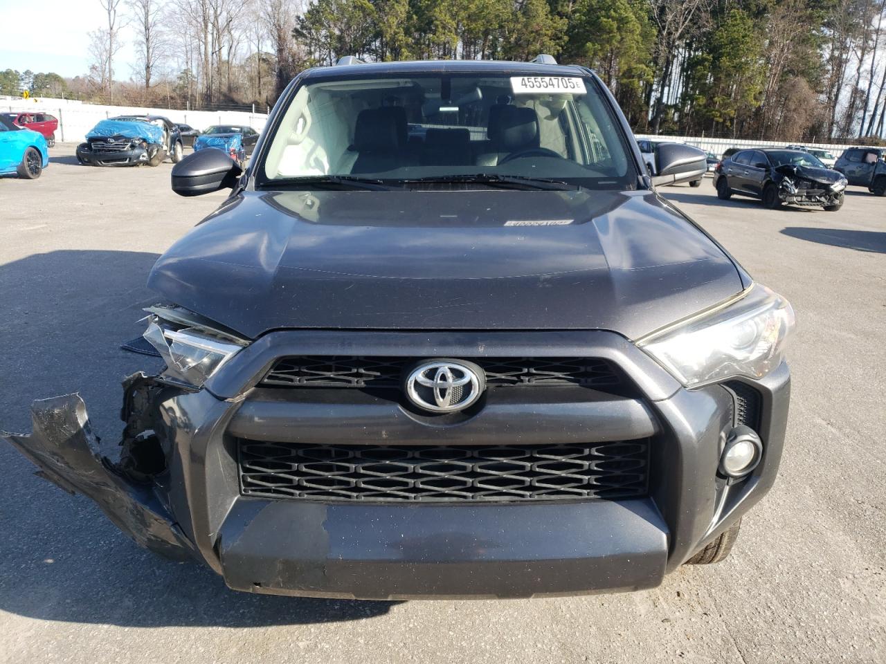 2015 Toyota 4Runner VIN JTEZU5JR5F5084829 Copart auction photo, all over / undercarriage damage thumbnail 5