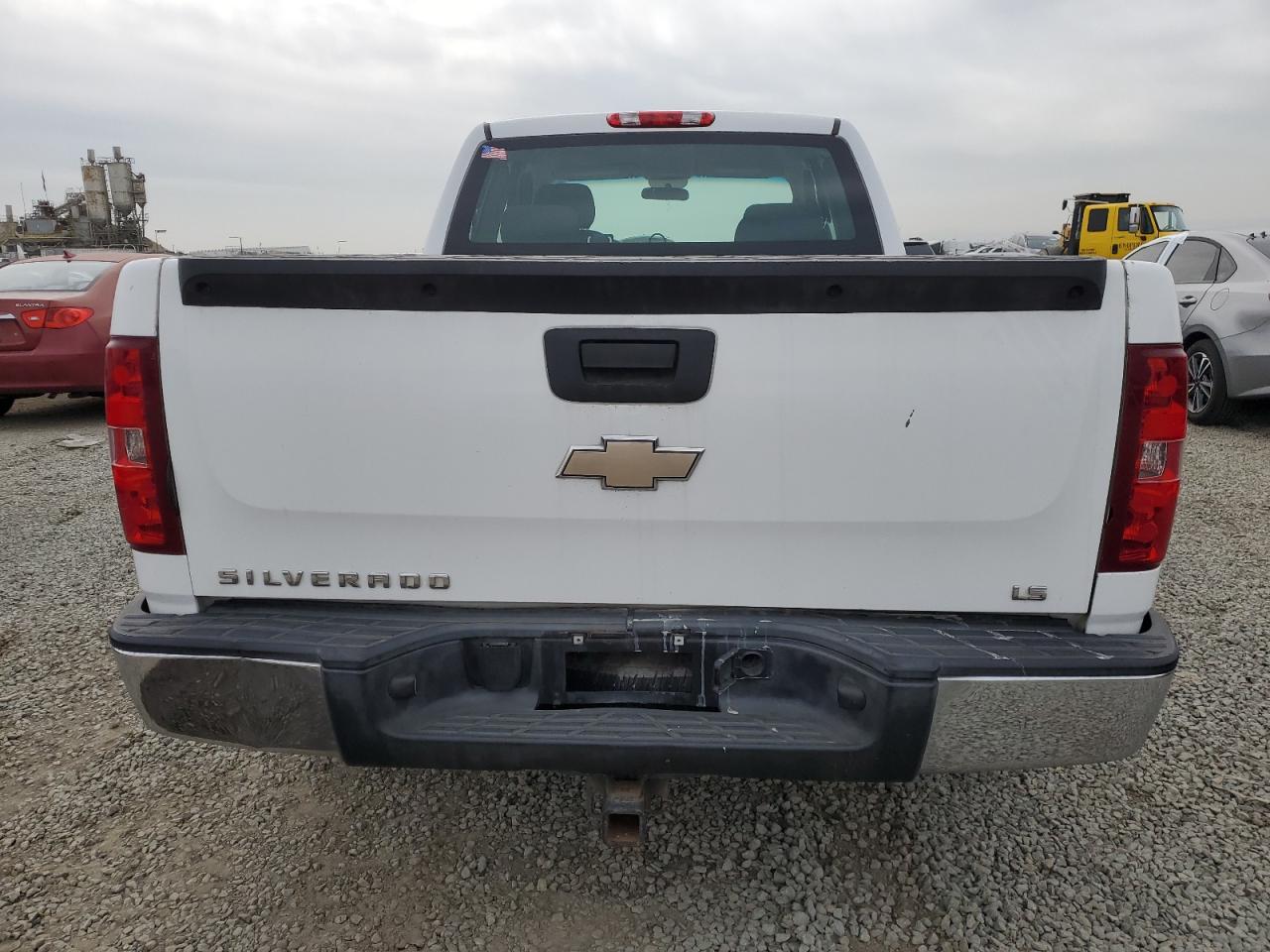 2009 Chevrolet Silverado VIN 1GCEC19C89Z256363 Copart auction photo, side / front end damage thumbnail 6