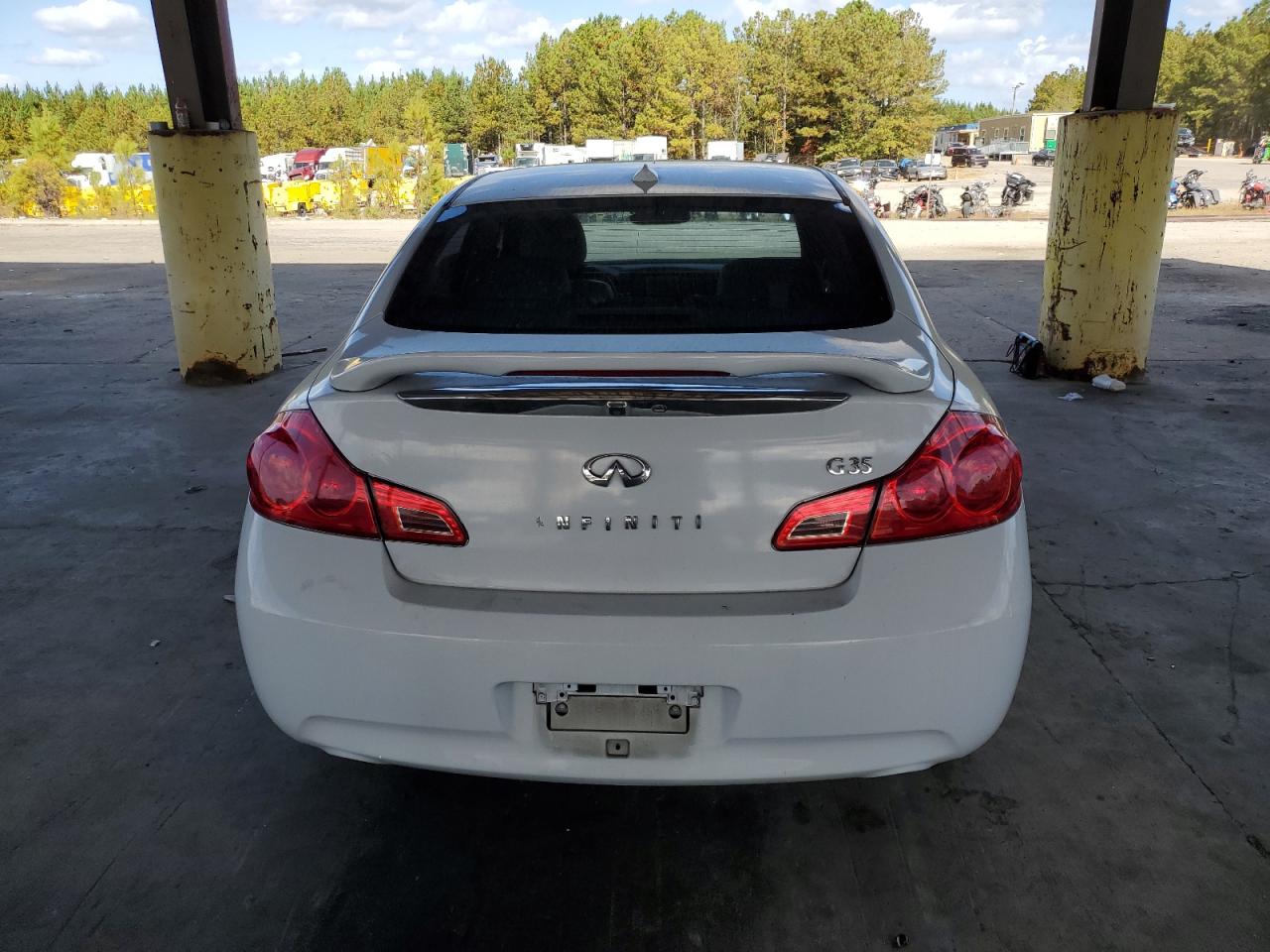 2007 Infiniti G VIN JNKBV61E27M709733 Copart auction photo, water/flood damage thumbnail 6