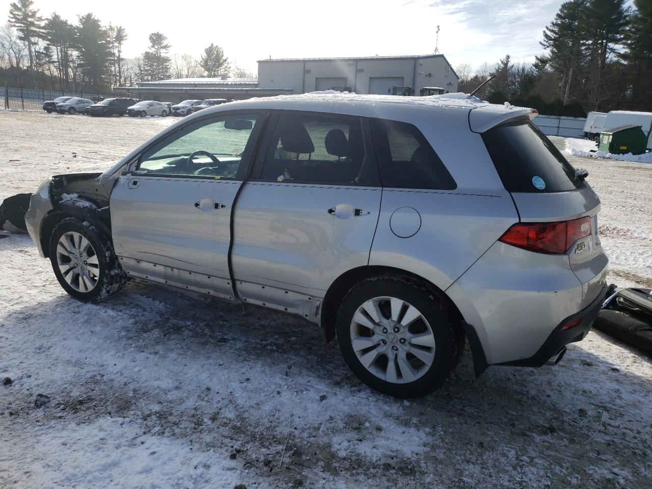 2012 Acura RDX VIN 5J8TB2H56CA001558 Copart auction photo, side / front end damage thumbnail 2