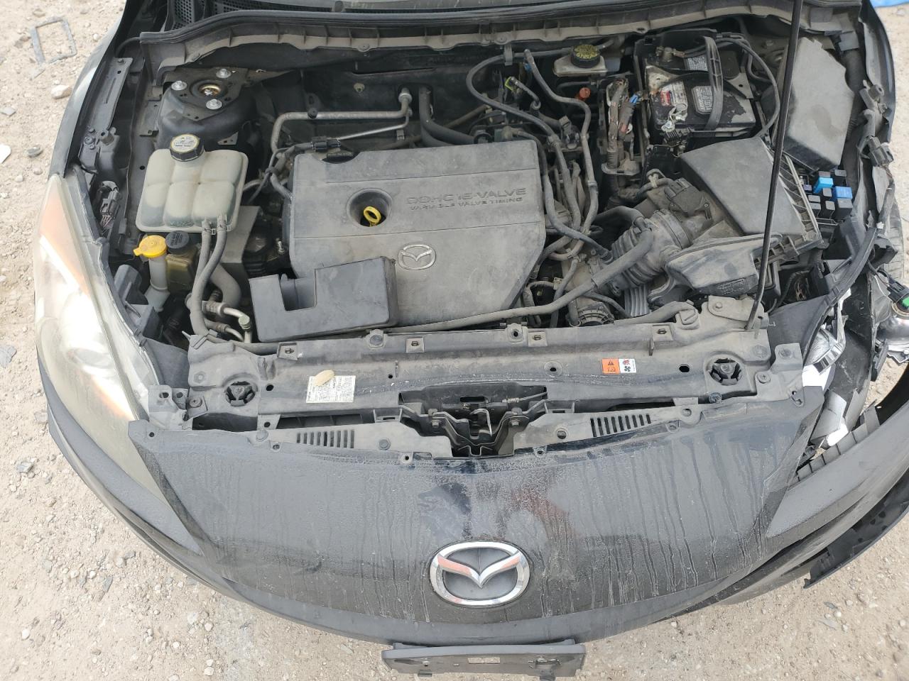 2011 Mazda 3 VIN JM1BL1UFXB1495485 Copart auction photo, all over damage thumbnail 11