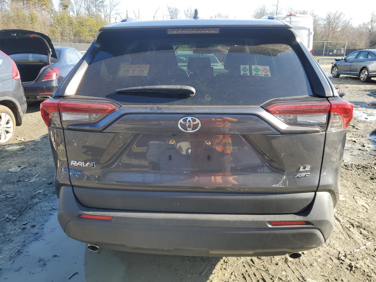 2019 Toyota RAV 4 VIN JTMF1RFV8KD043429 Copart auction photo, front end damage thumbnail 6