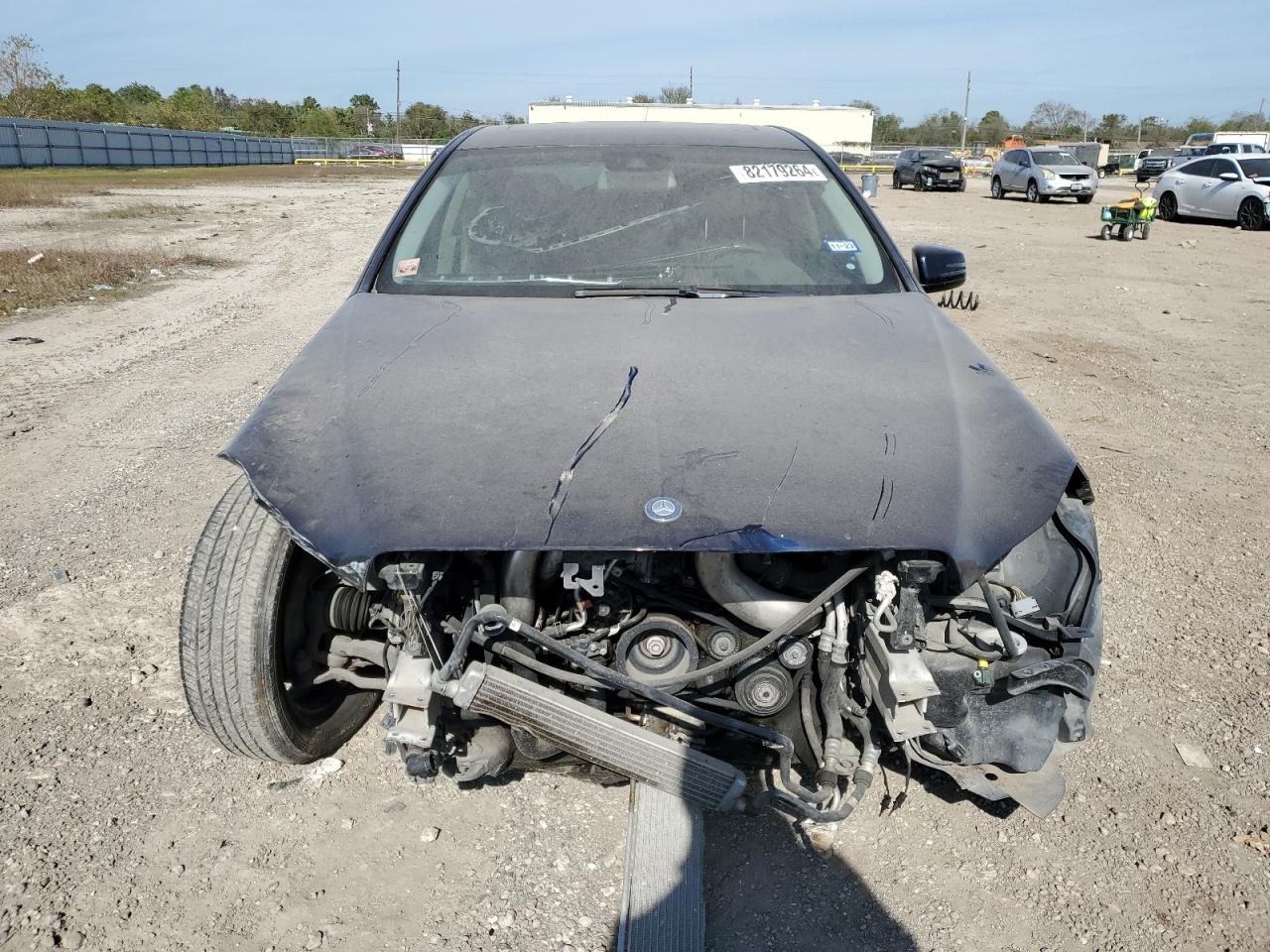 2014 Mercedes-Benz E-klasse VIN WDDHF9BB5EA790844 Copart auction photo, front end / side damage thumbnail 5