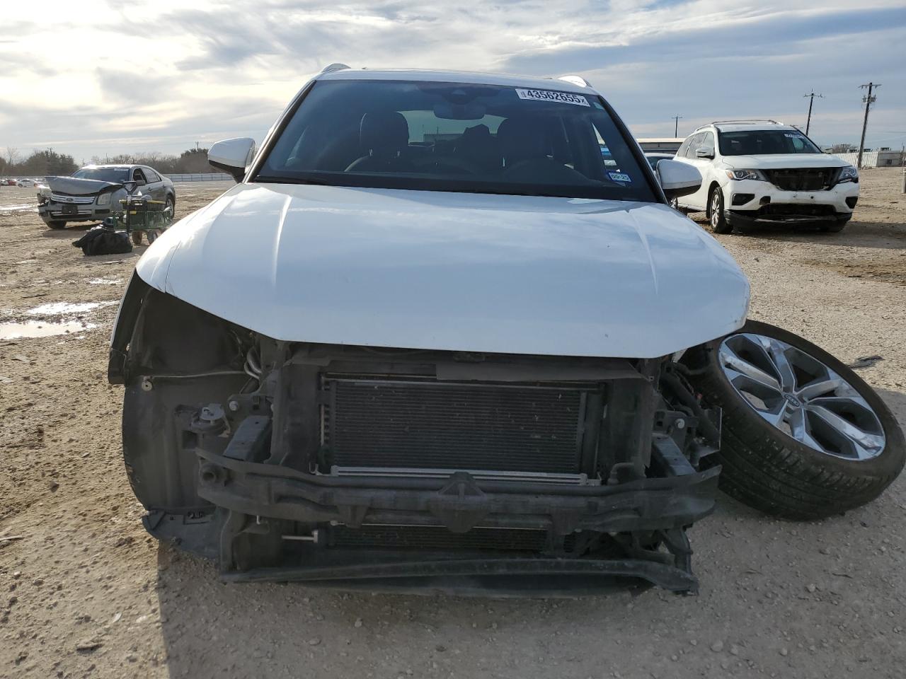 2021 Audi Q3 VIN WA1EECF31M1099867 Copart auction photo, front end damage thumbnail 5