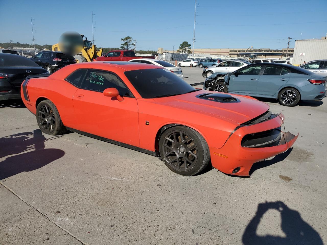 2016 Dodge Challenger VIN 2C3CDZFJ4GH321510 Copart auction photo, frame damage damage thumbnail 4