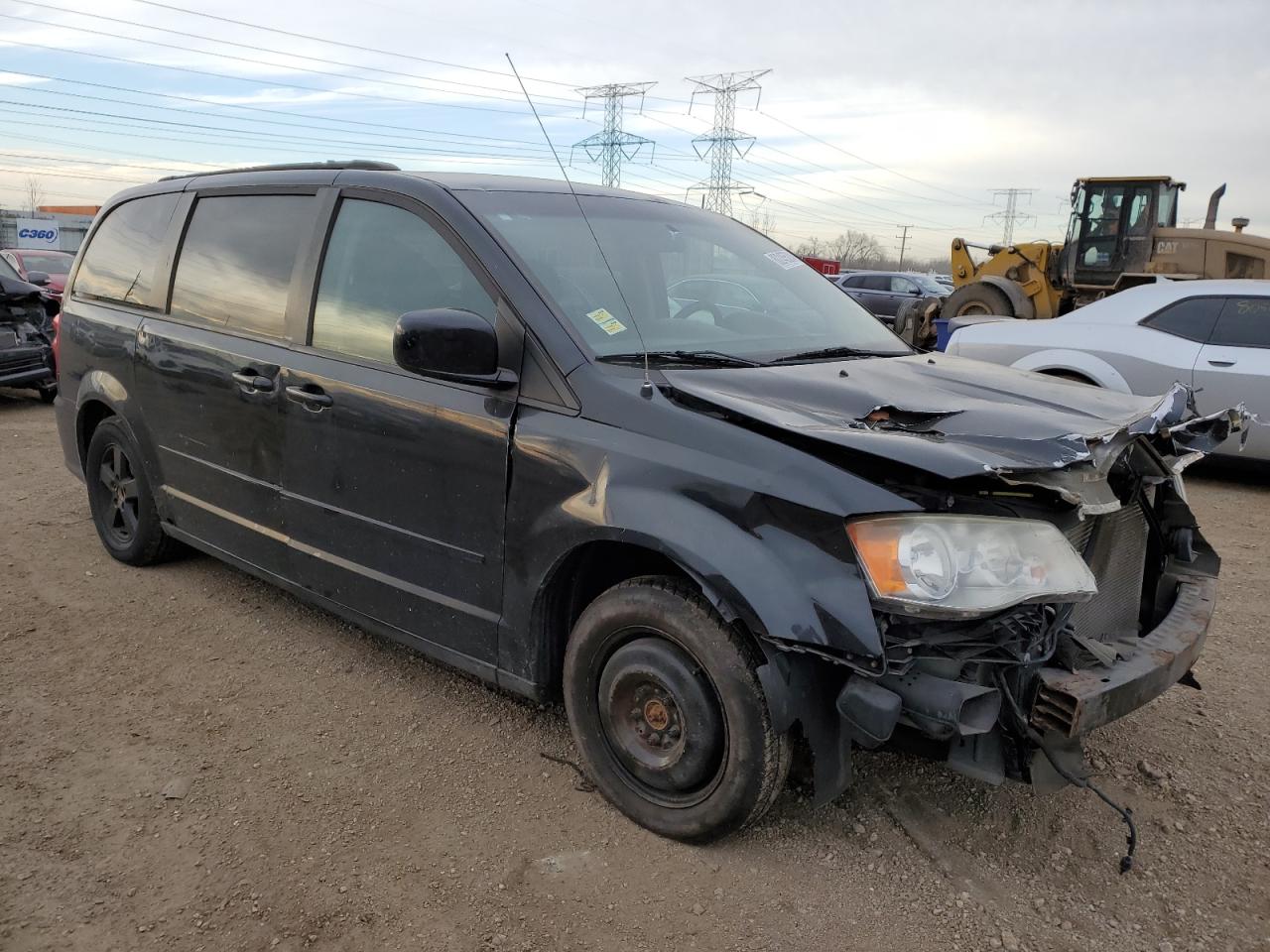 2012 Dodge Caravan VIN 2C4RDGCG3CR357633 Copart auction photo, front end / minor dent/scratches damage thumbnail 4