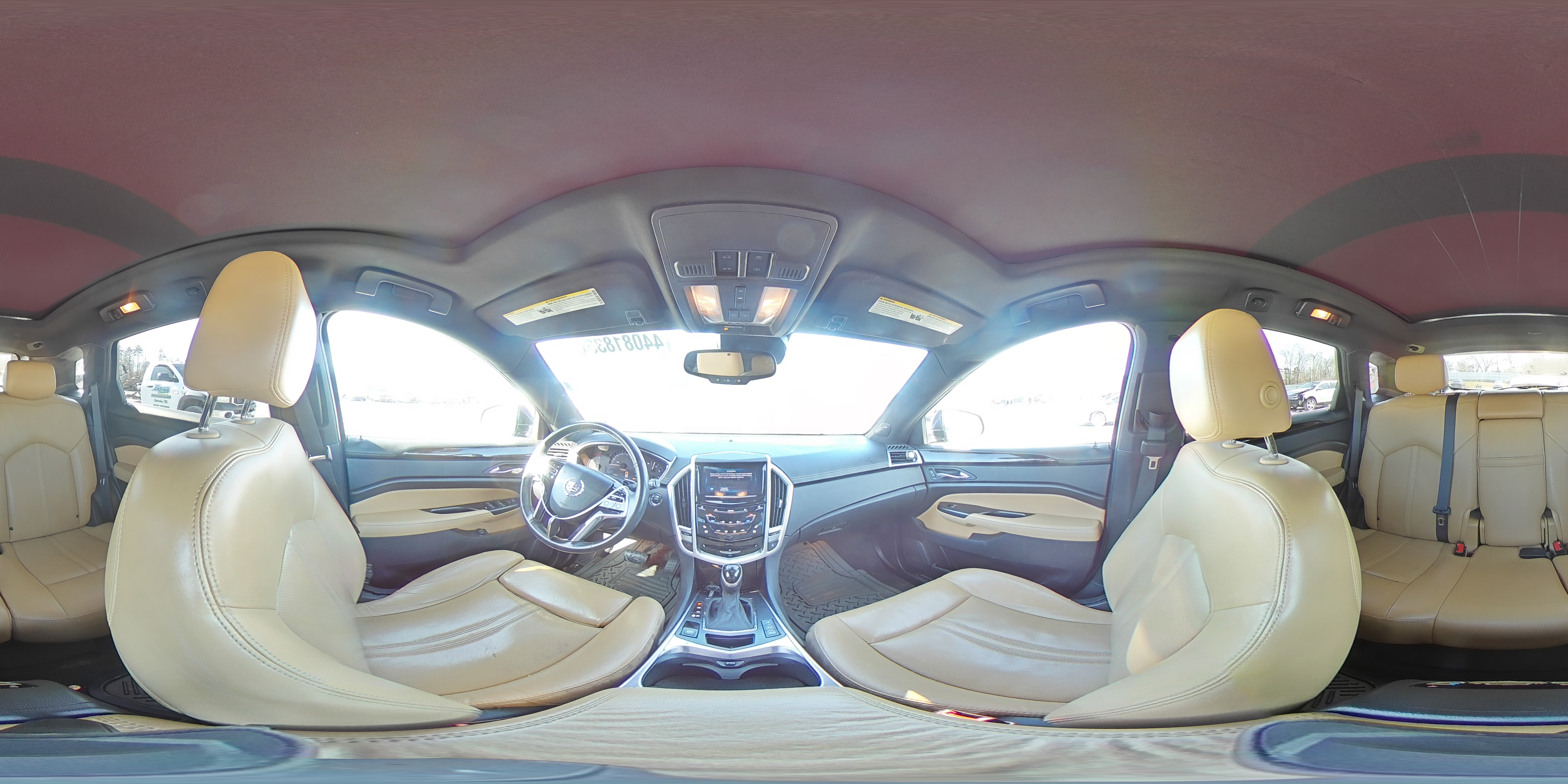 2015 Cadillac SRX VIN 3GYFNGE34FS616268 Copart auction photo, front end / minor dent/scratches damage thumbnail 13