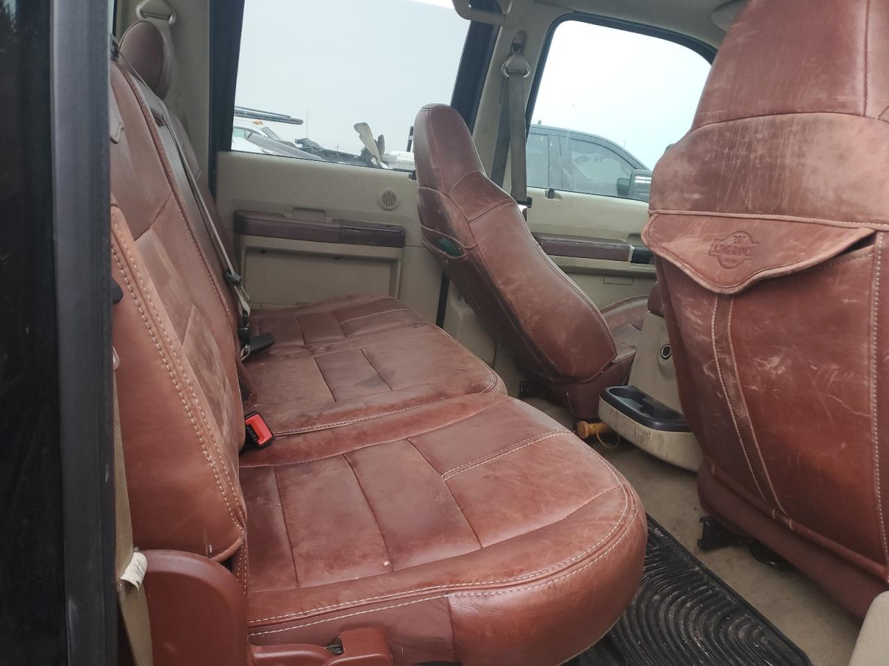 2008 Ford F450 VIN 1FTXW43R18EC21068 Copart auction photo, vandalism damage thumbnail 10