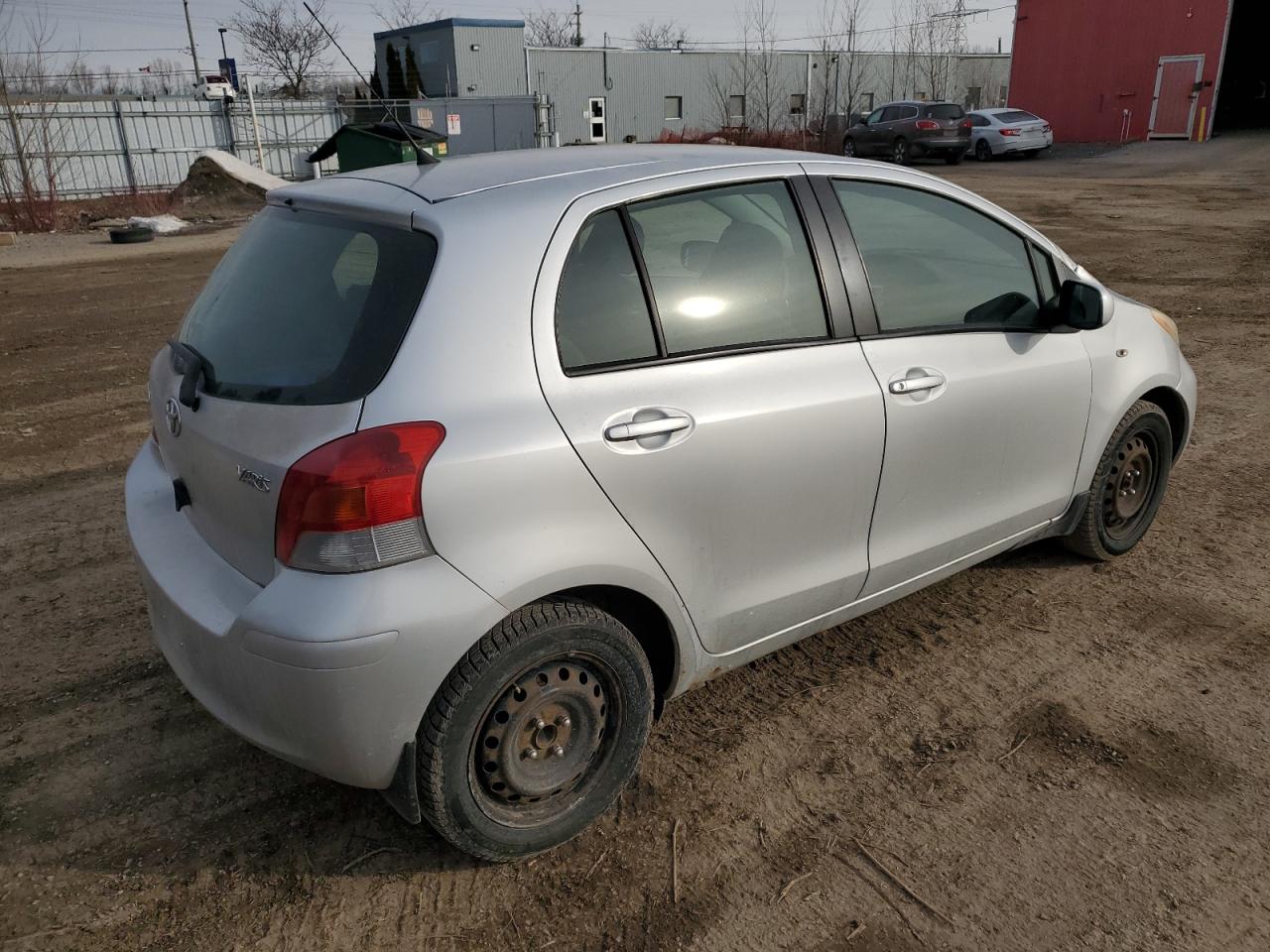 2010 Toyota Yaris VIN JTDKT4K37A5308429 Copart auction photo, rear end damage thumbnail 3