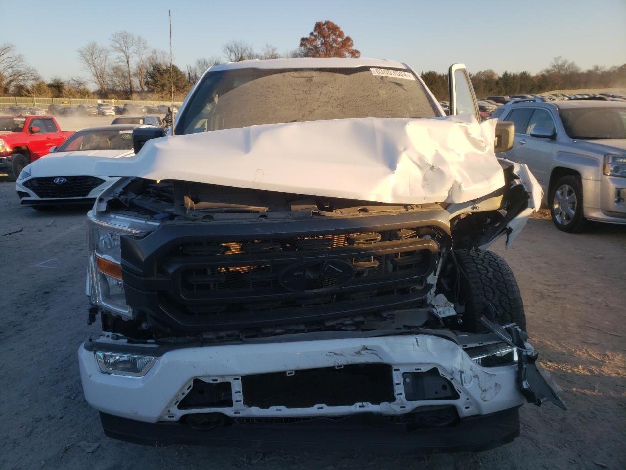 2022 Ford F-150 VIN 1FTFW1E56NKE17413 Copart auction photo, front end / side damage thumbnail 5