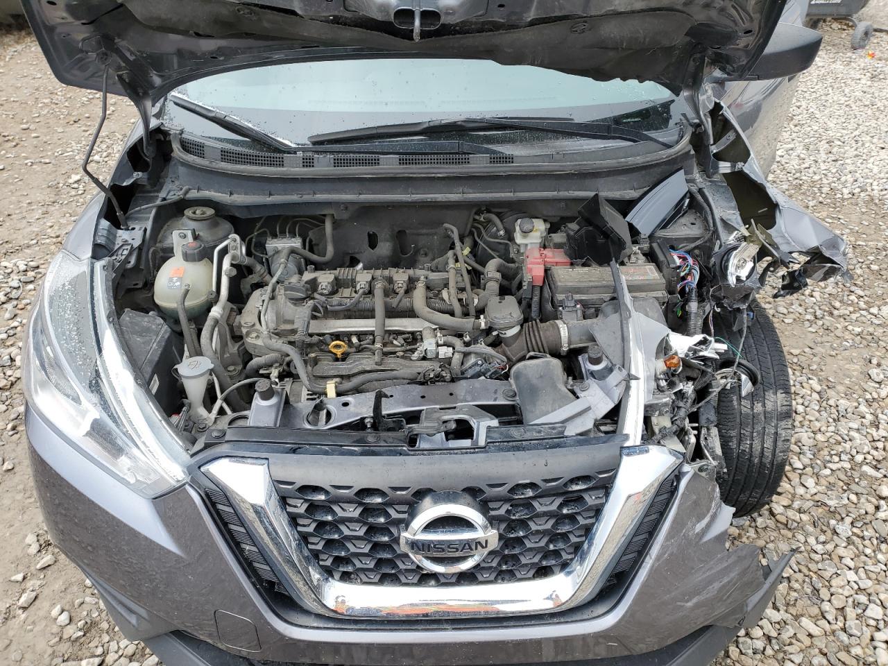 2018 Nissan Kicks VIN 3N1CP5CU4JL524313 Copart auction photo, side / front end damage thumbnail 12