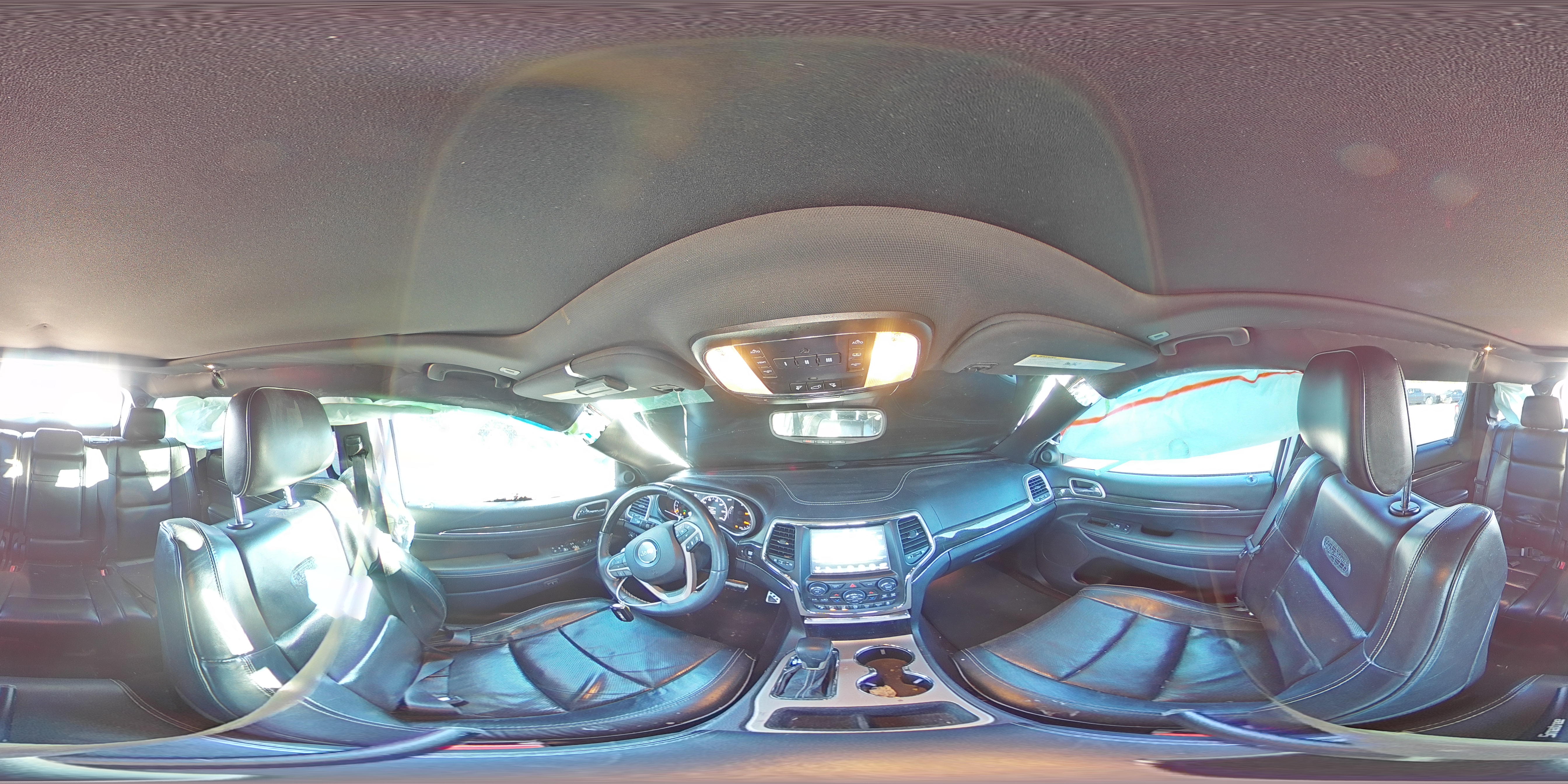 2017 Jeep Grand Cherokee VIN 1C4RJECG2HC868313 Copart auction photo, rollover damage thumbnail 13