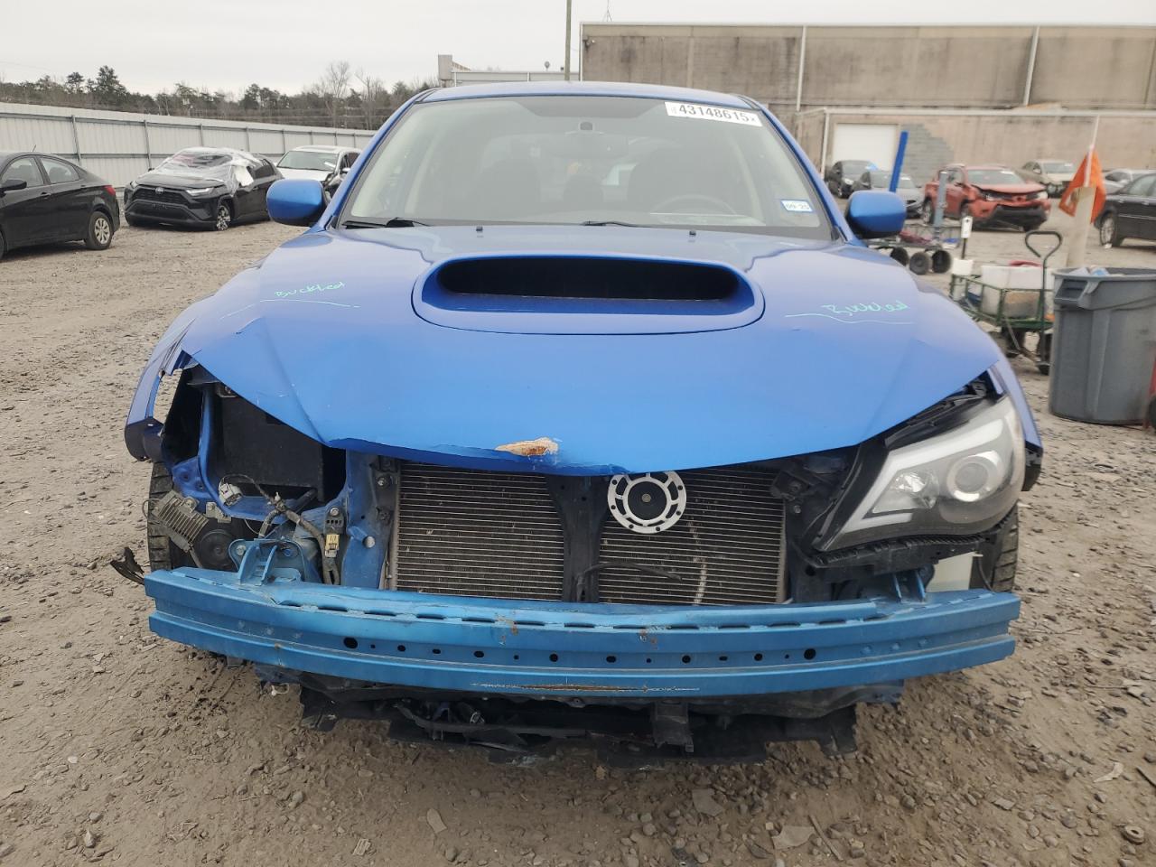 2013 Subaru WRX VIN JF1GV7E61DG025465 Copart auction photo, front end / rear end damage thumbnail 5