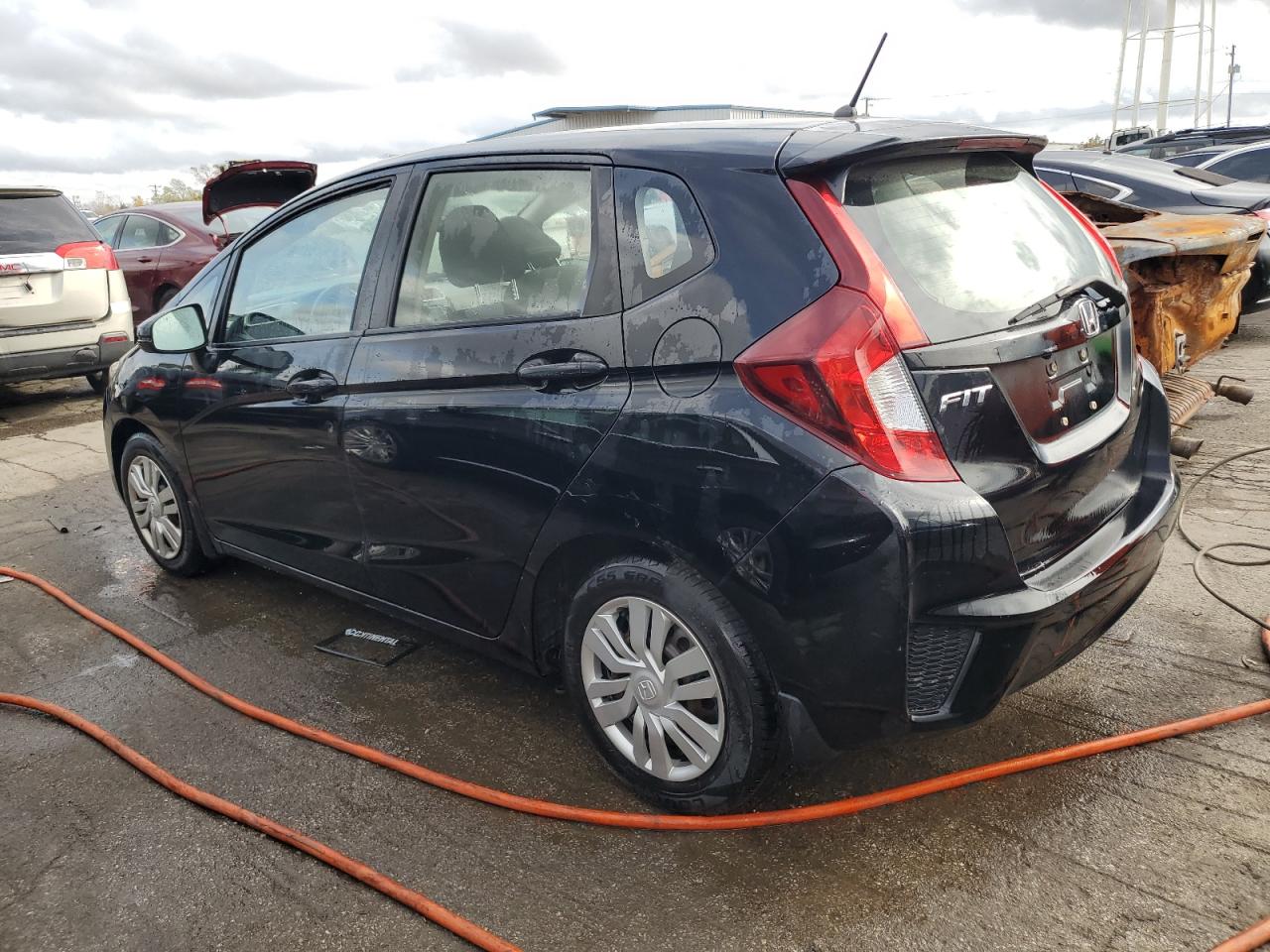 2017 Honda Fit VIN JHMGK5H55HS024007 Copart auction photo, front end damage thumbnail 2