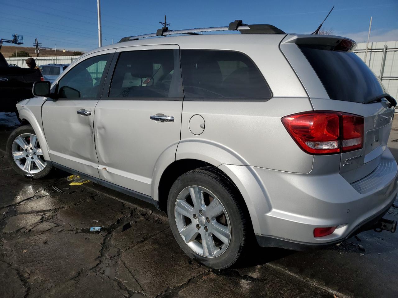 2013 Dodge Journey VIN 3C4PDDDG9DT711030 Copart auction photo, front end / side damage thumbnail 2