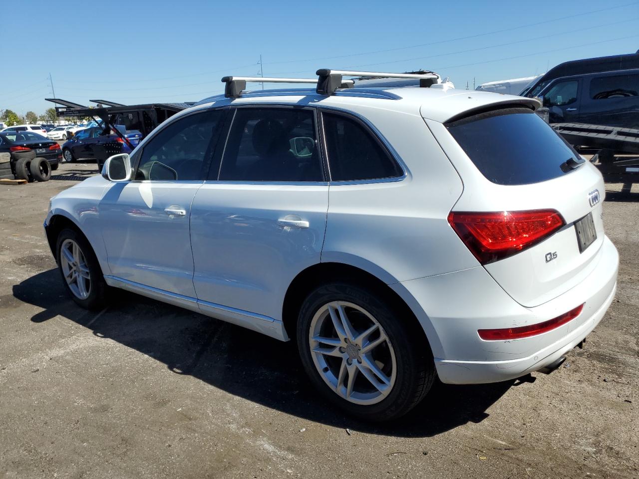 2013 Audi Q5 VIN WA1LFAFP4DA081570 Copart auction photo, front end damage thumbnail 2