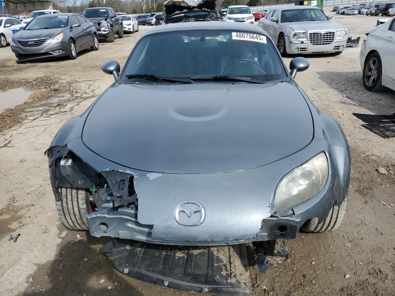 2013 Mazda MX-5 VIN JM1NC2PF0D0233238 Copart auction photo, front end / side damage thumbnail 5