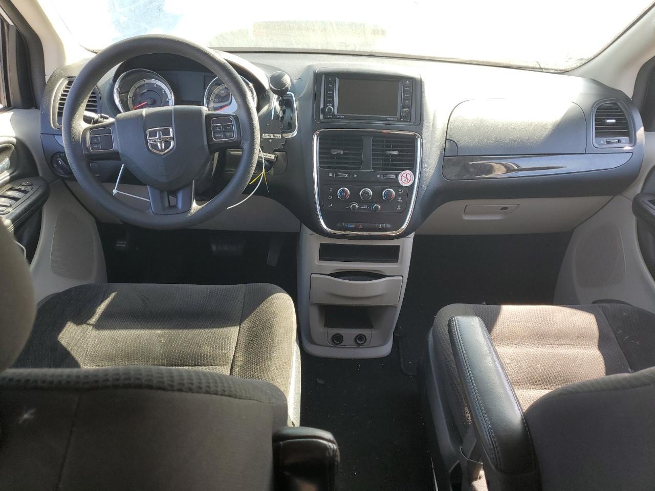 2019 Dodge Caravan VIN 2C4RDGBG4KR794265 Copart auction photo, rear end / front end damage thumbnail 8