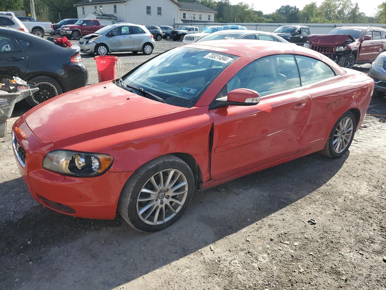 2008 Volvo C70 VIN YV1MC67248J055294 - Copart auction photo