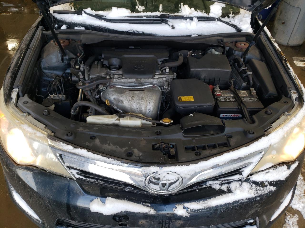 2014 Toyota Camry VIN 4T4BF1FK3ER353033 Copart auction photo, all over damage thumbnail 11