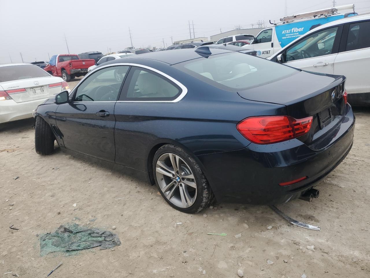 2016 BMW 4er VIN WBA3N7C51GK226171 Copart auction photo, front end damage thumbnail 2