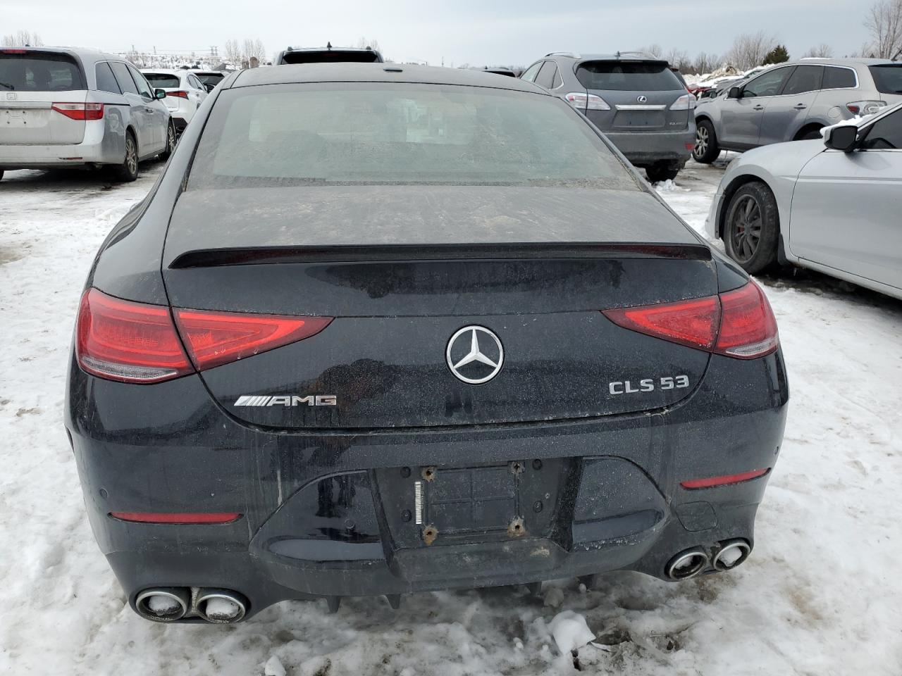 2019 Mercedes-Benz CLC-klasse VIN WDD2J6BB1KA029596 Copart auction photo, front end / side damage thumbnail 6