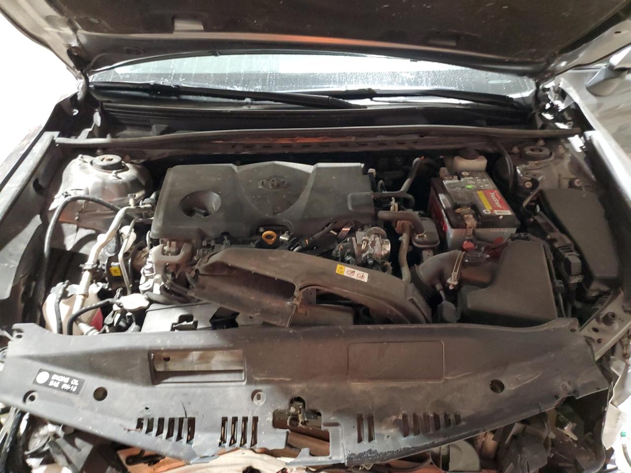 2021 Toyota Camry VIN 4T1G11AK9MU516224 Copart auction photo, front end / rear end damage thumbnail 12