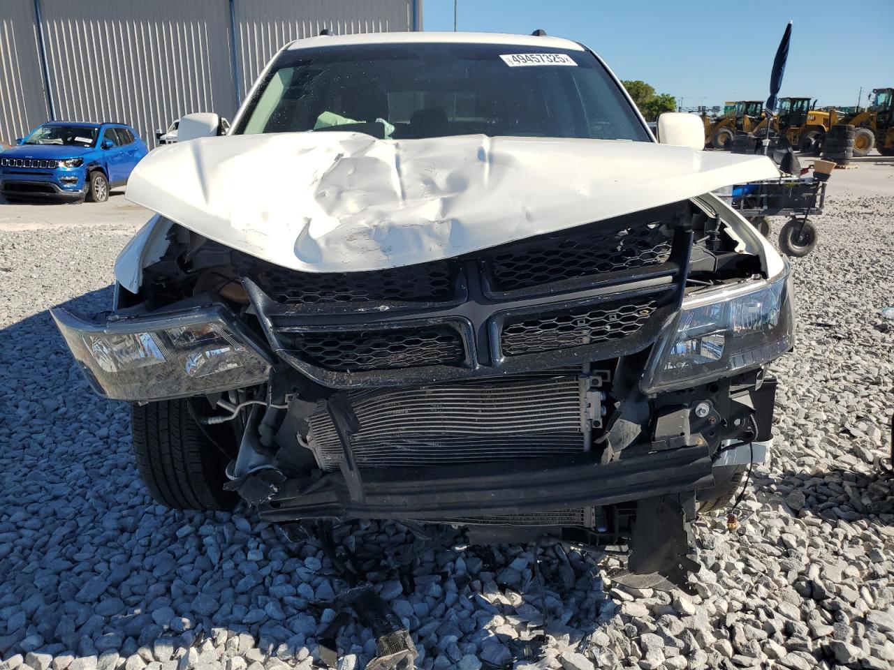2018 Dodge Journey VIN 3C4PDCGG6JT469914 Copart auction photo, front end / side damage thumbnail 5