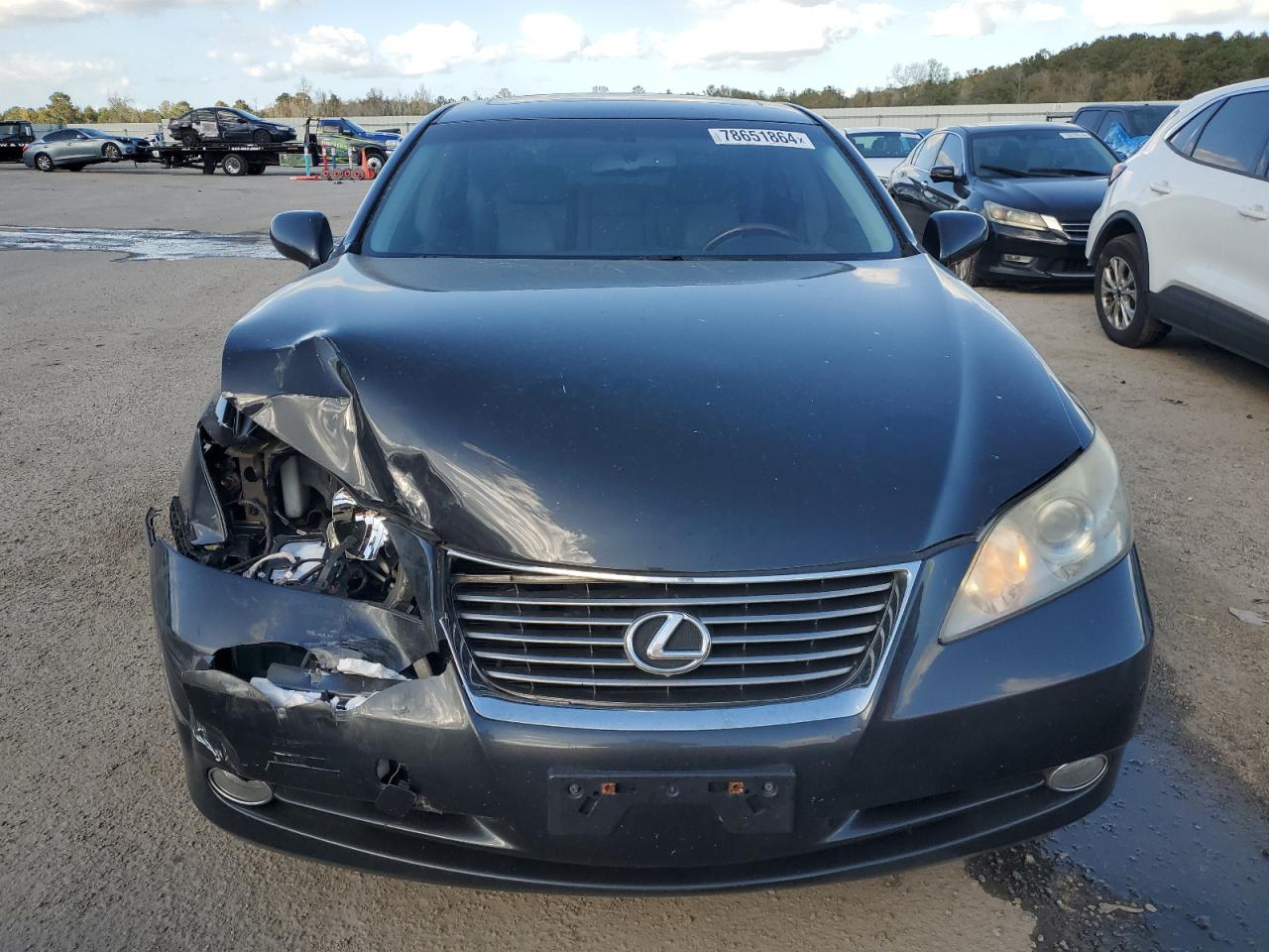 2008 Lexus ES VIN JTHBJ46G182172702 Copart auction photo, front end damage thumbnail 5