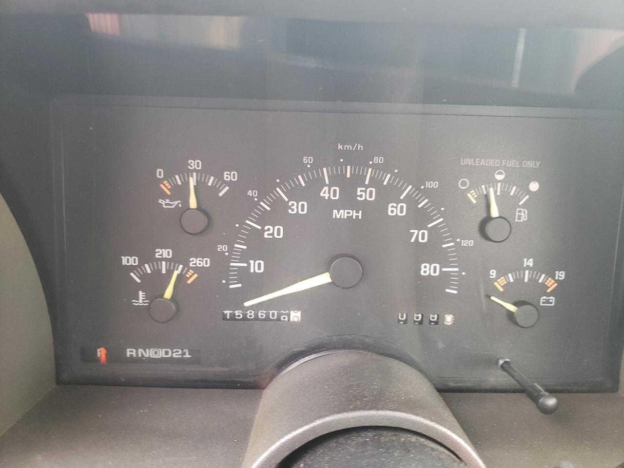 1993 GMC Sierra VIN 1GTDC14Z2PE526361 Copart auction photo, rear end / minor dent/scratches damage thumbnail 9