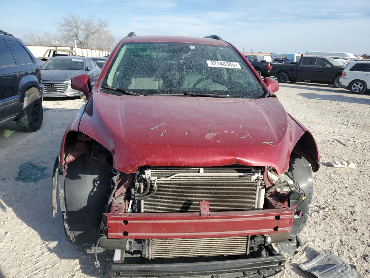 2015 Chevrolet Trax VIN KL7CJNSB2FB231062 Copart auction photo, front end damage thumbnail 5